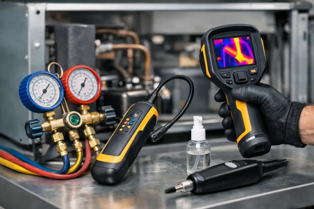 7 Refrigeration Leak Detection Methods