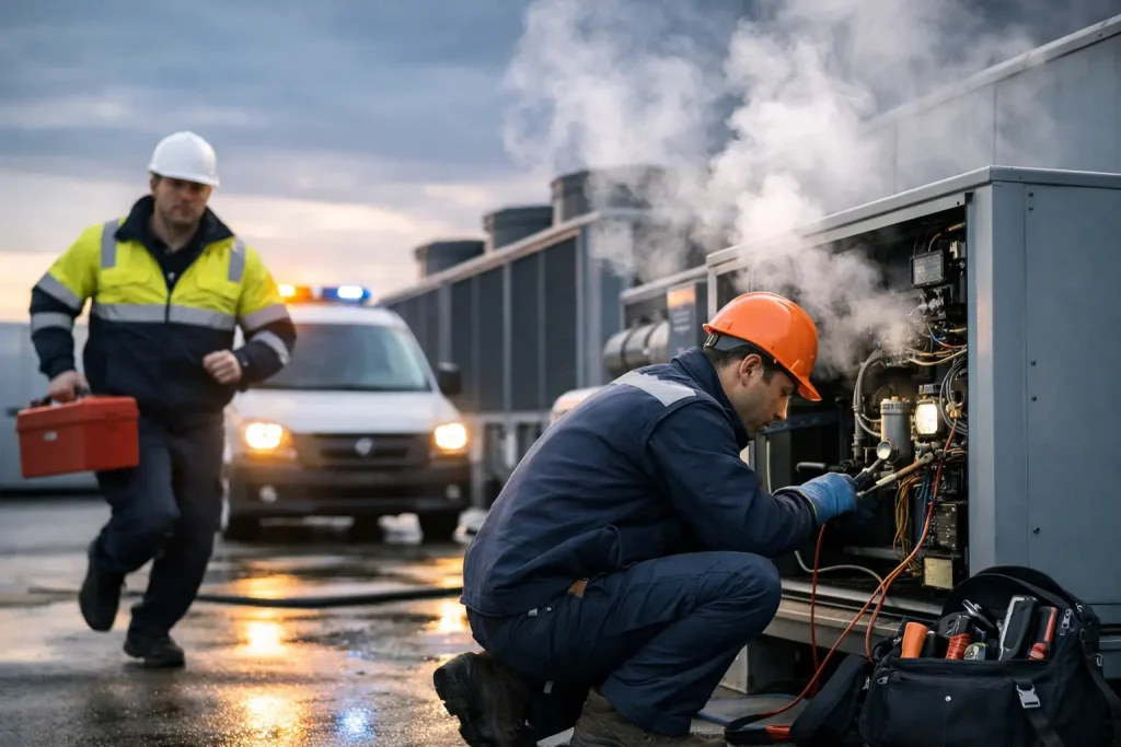 Emergency Chiller Breakdown Service Fast