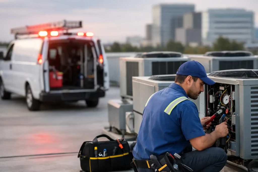 Commercial Aircon Emergency Service Fast