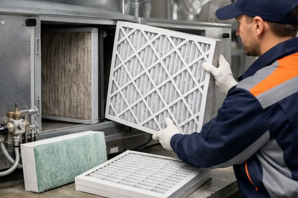 AHU Filter Replacement Guide